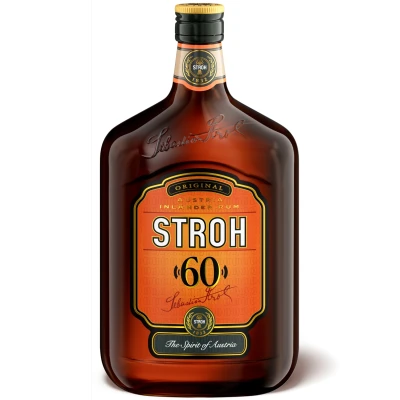 Spiced Rum Stroh 60% Alc. 1L